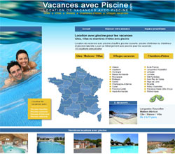 Site Vacances-avec-Piscine.com